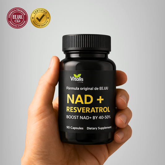 Nad + Resveratrol 1000mg 90 Cápsulas
