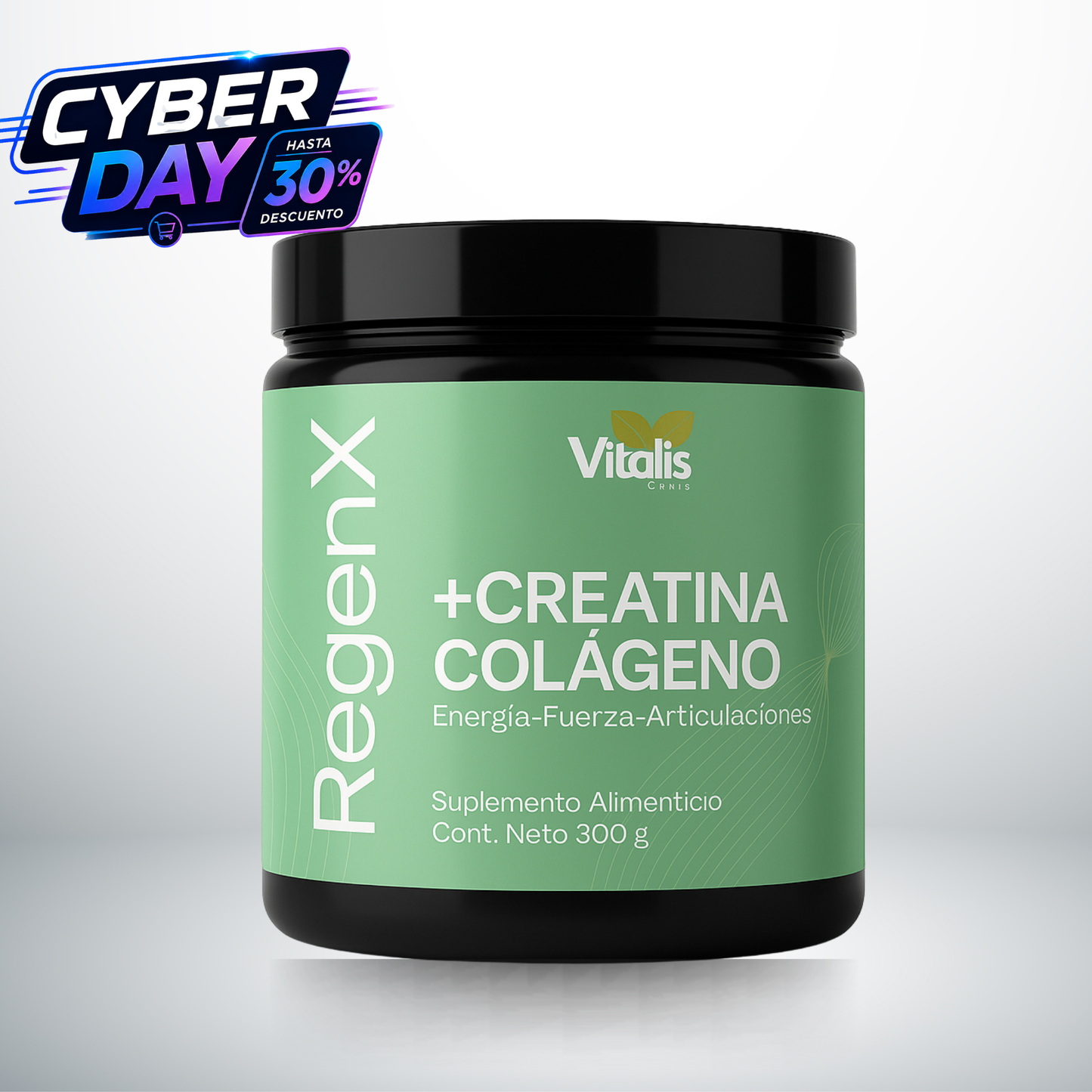 RegenX Creatina+Colágeno+Vitamina C |300 g