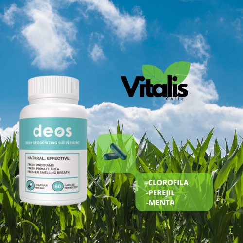 Deos 60 Cápsulas de clorofila desintoxicante