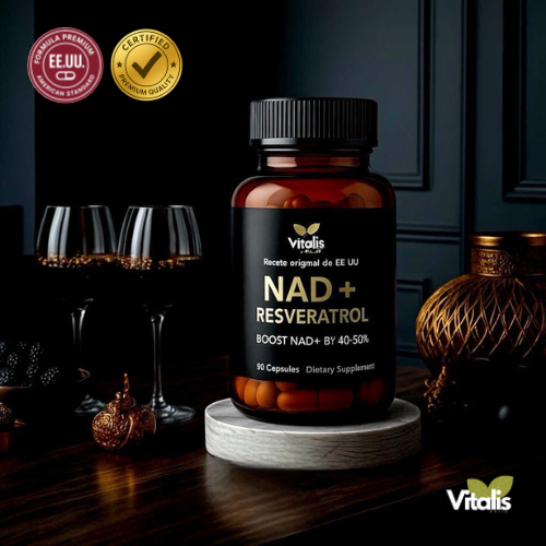 Nad + Resveratrol 1000mg 90 Cápsulas
