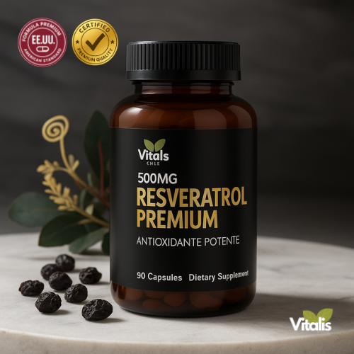 Resveratrol Premium 500mg 90 Cápsulas
