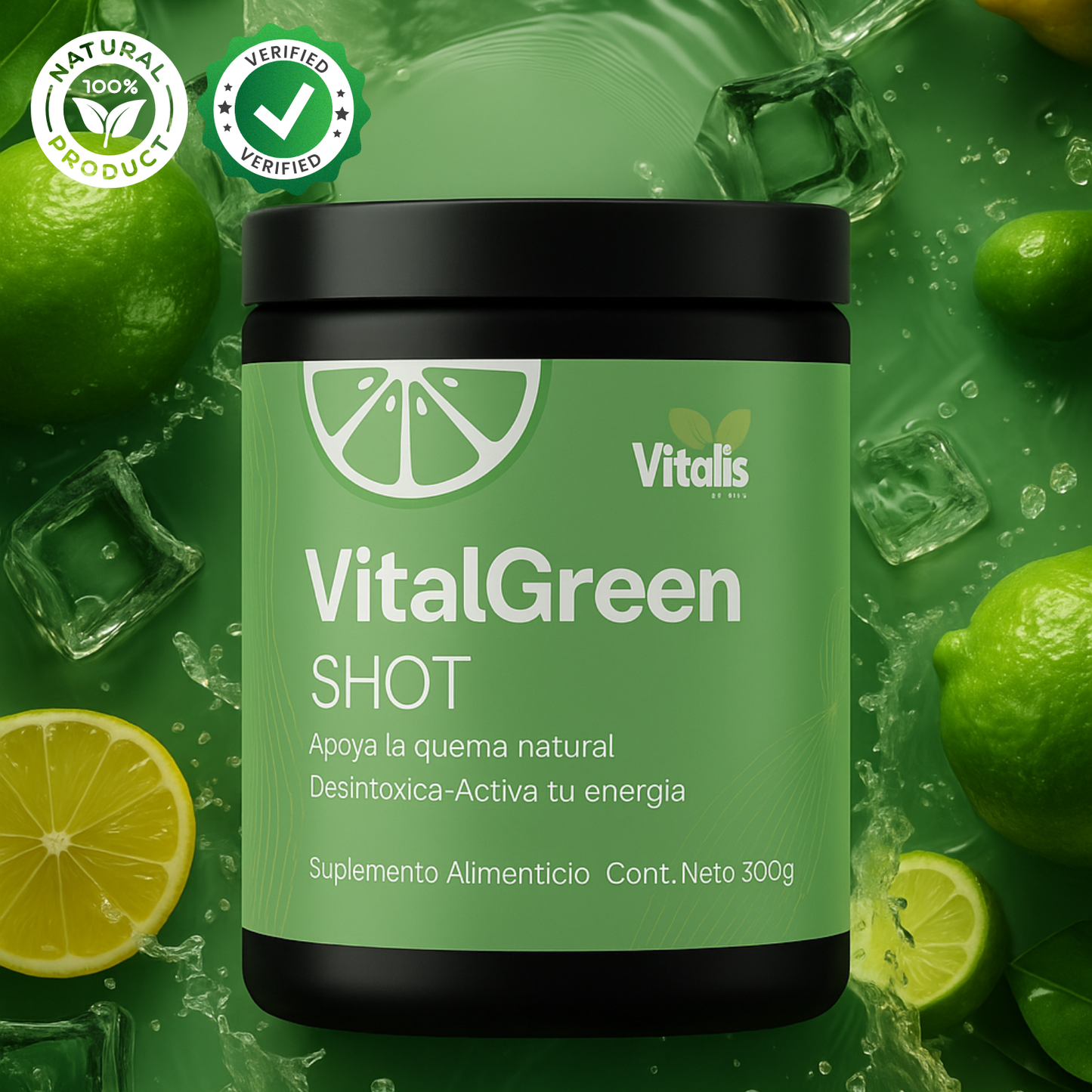 Shot VitalGreen DETOX 300g