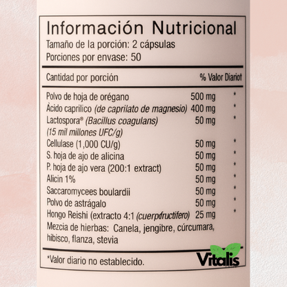 Cándida Cleanse 100 Cap.